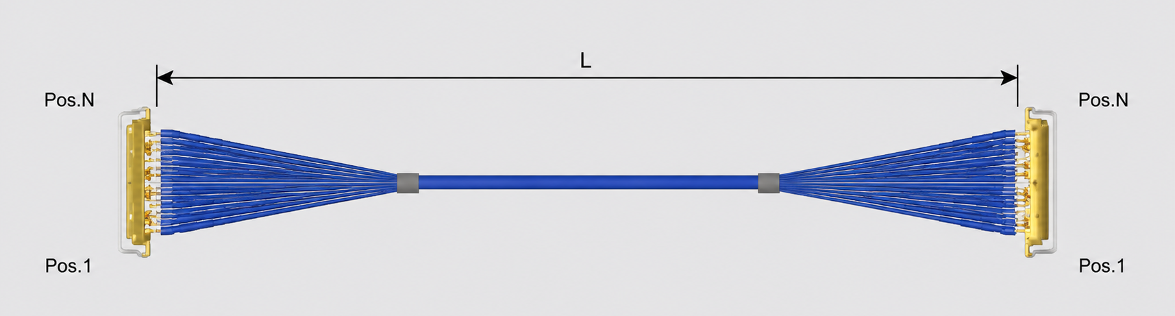 I-PEX CABLINE-CA_ 20634(1-1)极细同轴线束 I-PEX CABLINE-CA_ 20634(1-1)极细同轴线束